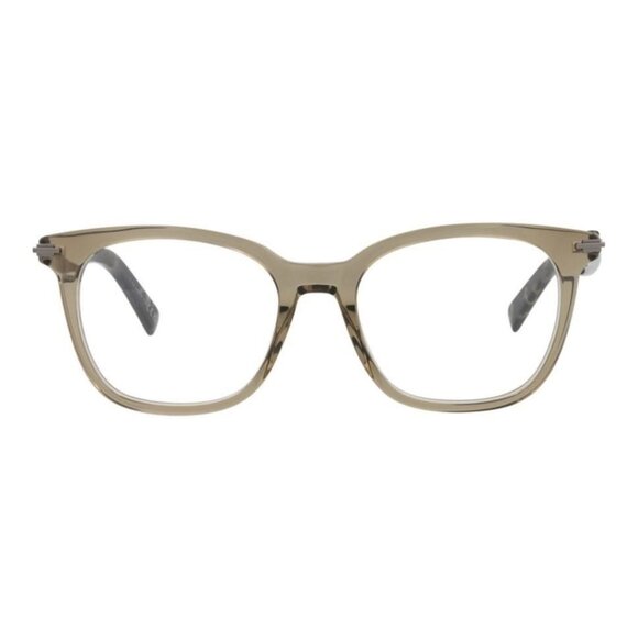 Dior Mens Square/Rectangle Beige Beige Transparent Fashion Designer Eyewear - Picture 1 of 4